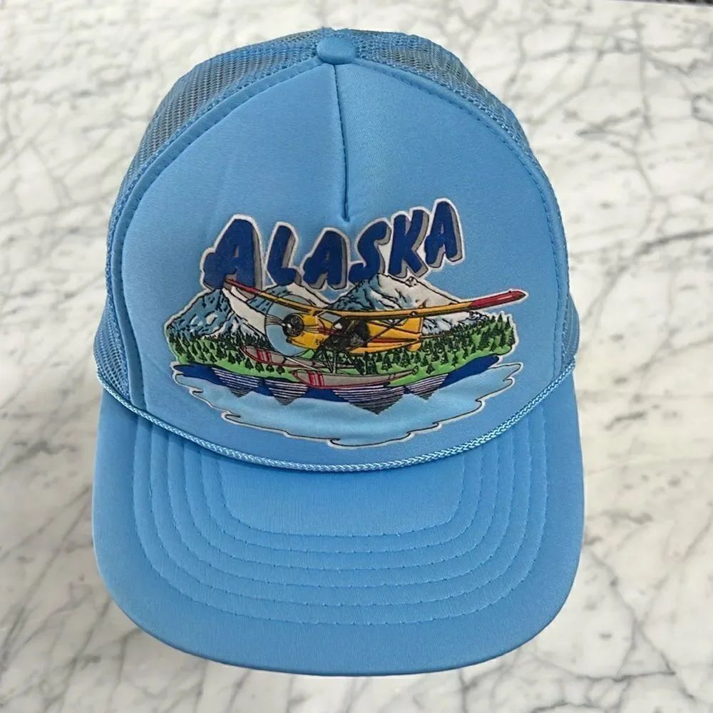 Vintage Alaska Mesh SnapBack Hat OSFA